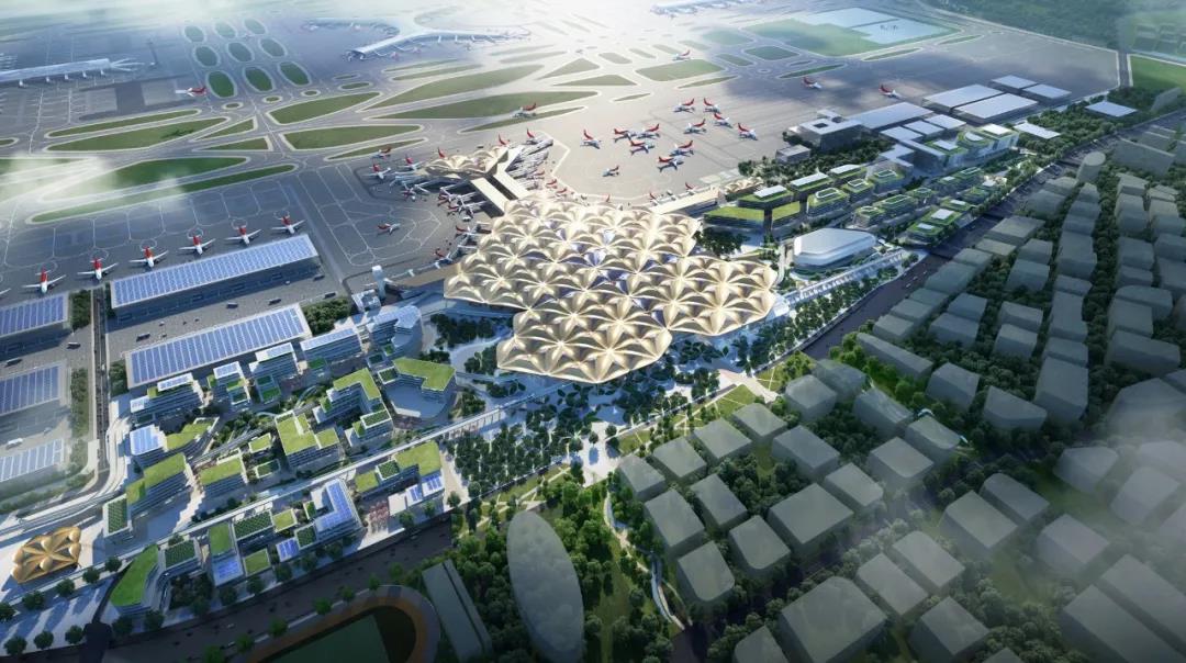 “红树林”机场设计方案诞生，有机和发光的屋顶结构成为特色.jpg