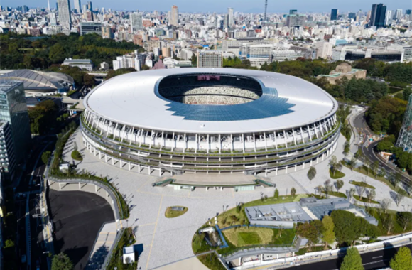 日本新国家体育场，外观与多层“屋檐”融为一体.png
