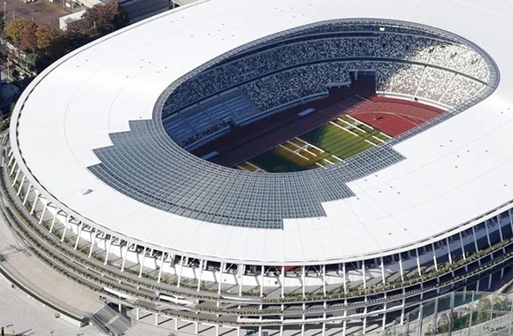 东京奥运开幕，来看看由隈研吾设计的主场馆.jpg