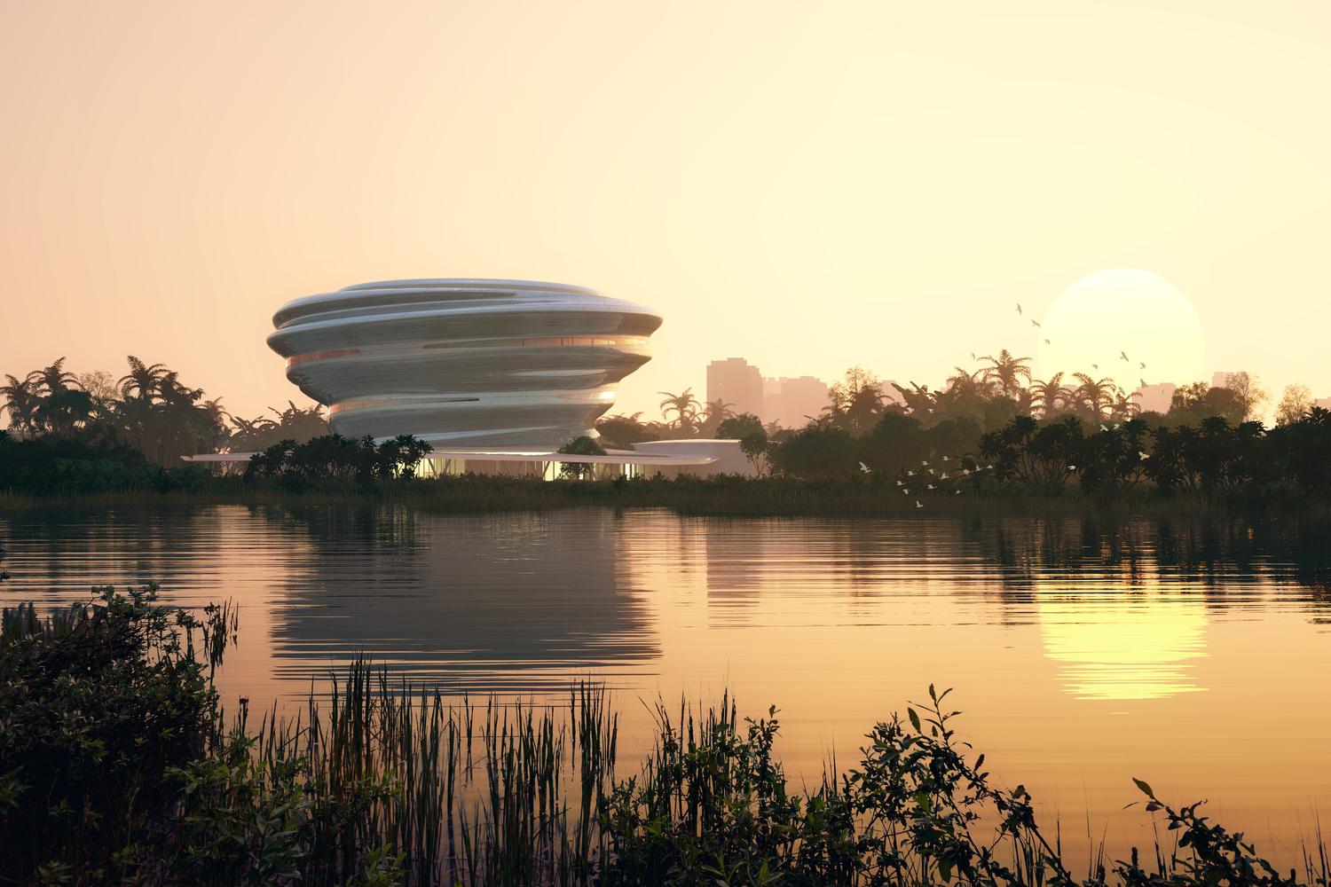 MAD设计海南科技馆，创造“原始雨林与未来科技相遇”的情境.jpg