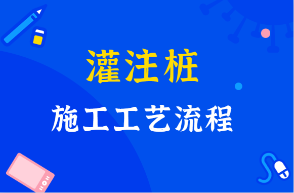 多图详解，灌注桩施工工艺流程