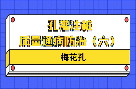 孔灌注桩质量通病防治（六）梅花孔