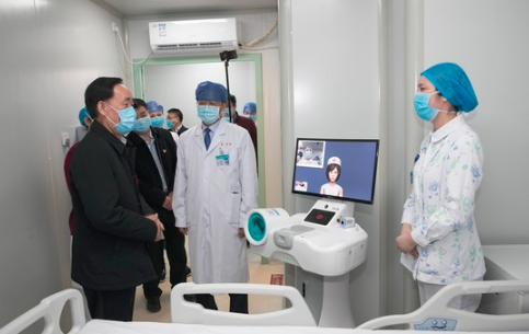 河南省人民医院应对新冠肺炎疫情的专用负压隔离病房正式投用