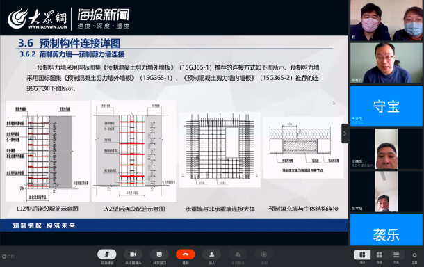 装配式建筑专家预评价网络会议2