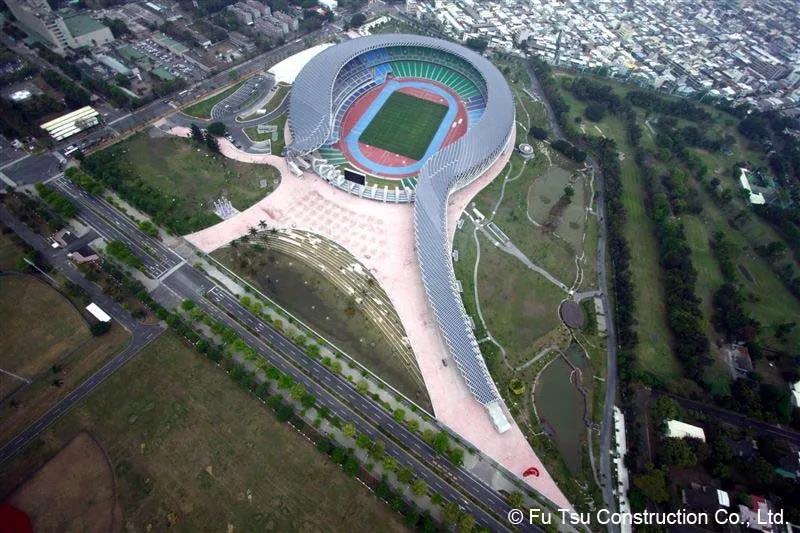 高雄世界运动会主体育场，高雄，台湾 © Fu Tsu Construction Co., Ltd.