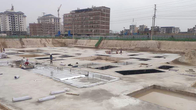 贺州市已开（复）工的出水塘鸭子寨棚户区改造项目