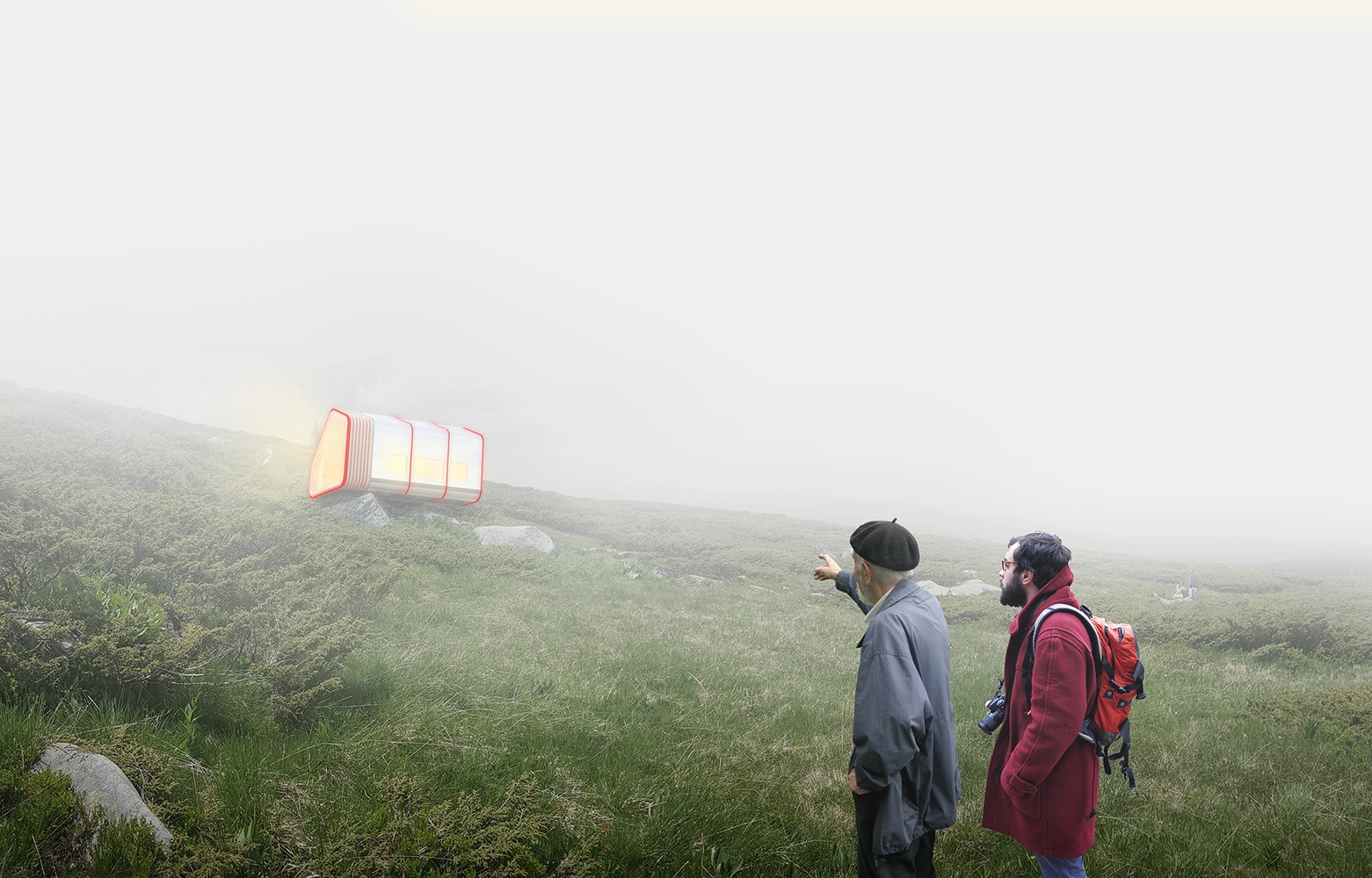 零能耗装配式山间庇护小屋3