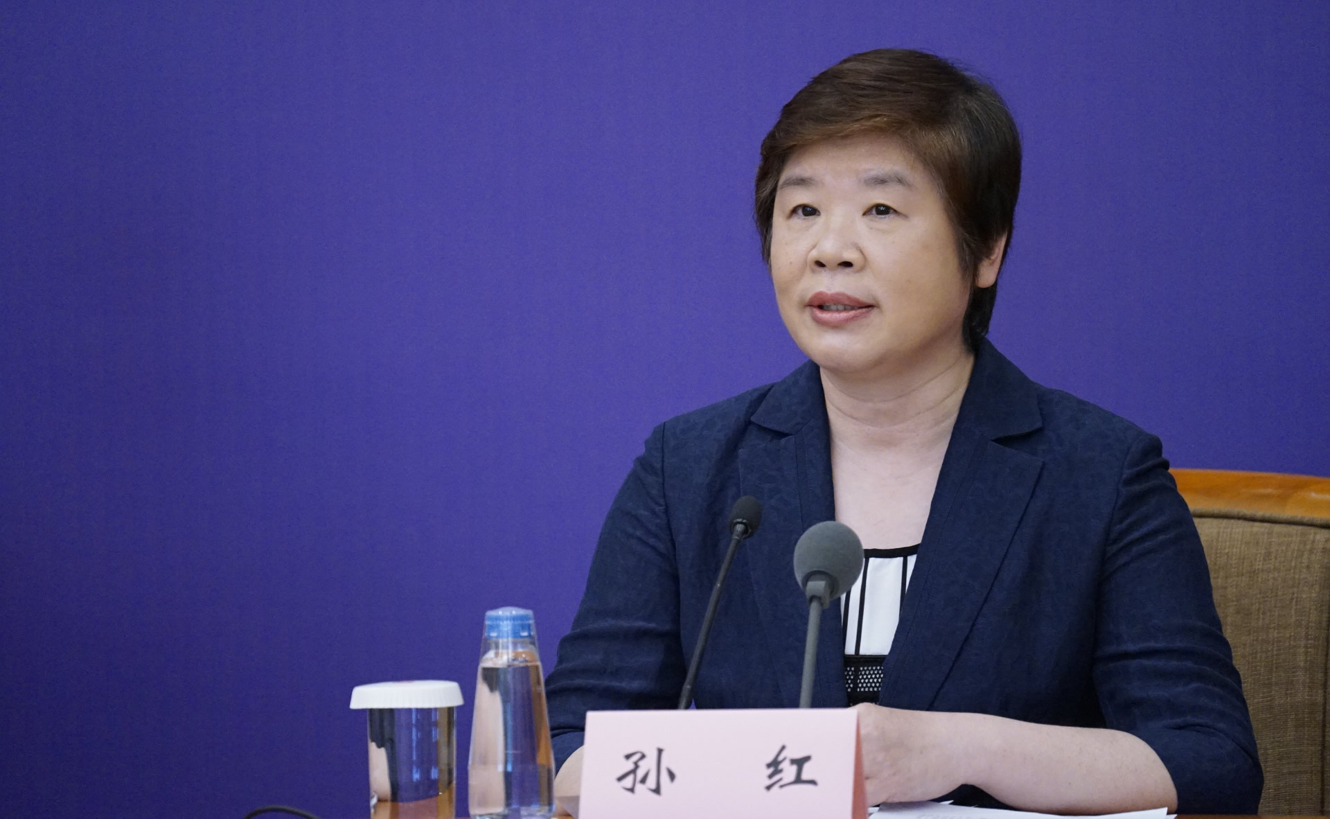 国务院联防联控机制召开新闻发布会,北京协和医院妇儿党总支书记孙红