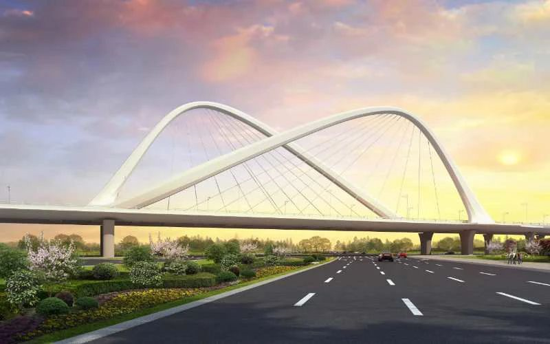 两港大道(S2-大治河)快速化工程正式开工2