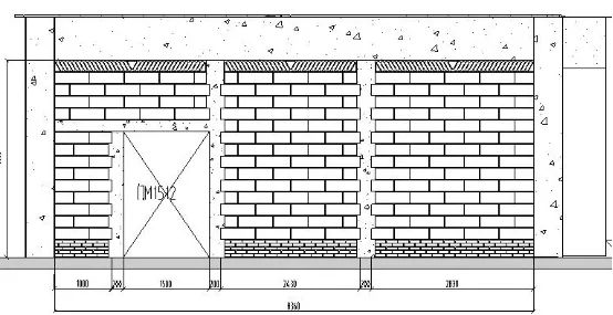 砌体排砖方案(方案二)