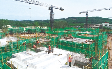 海南：装配式建筑项目“装进”生态移民搬迁安置点