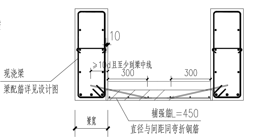 图12板边支座连接节点