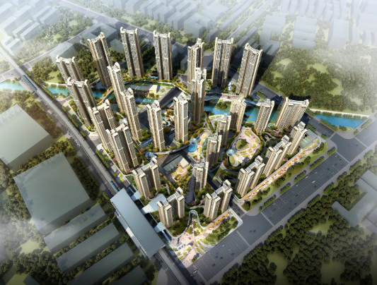 深圳长圳公共住房及其附属工程项目效果图1