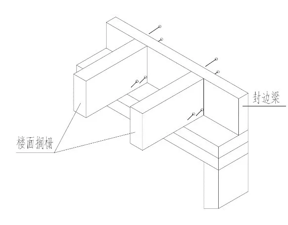 直接将楼、屋面搁栅置于墙体顶面