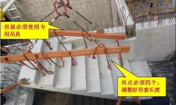 发展绿色建造，高层住宅工程中预制楼梯如何进行吊装？