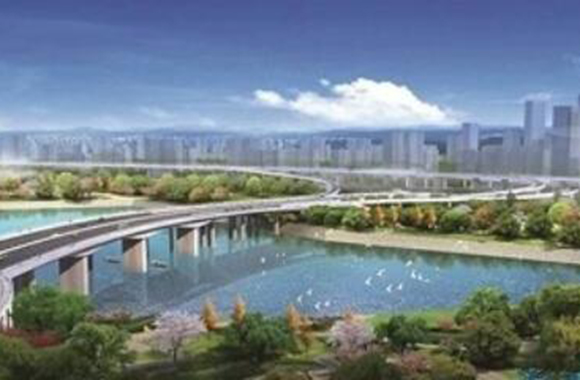 厦门九溪大桥下部结构将于本月底完工，又见桥下公园风景.jpg