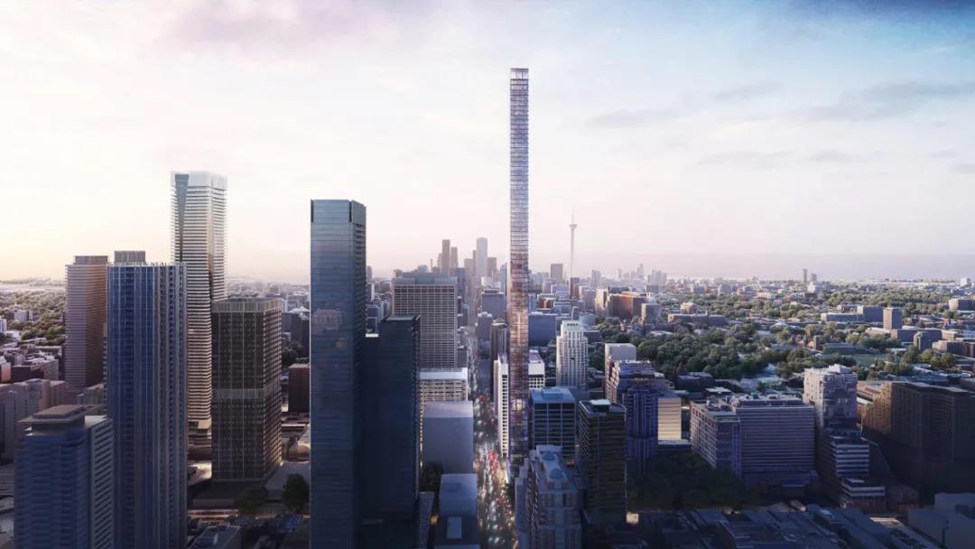 超高层建筑多伦多盖里项目大厦，超高和纤细的摩天大楼.jpg