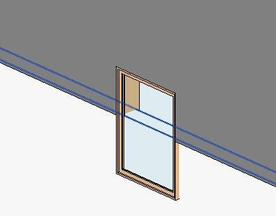 Revit不同楼层插入窗洞口未剪切 BIM技巧 第1张