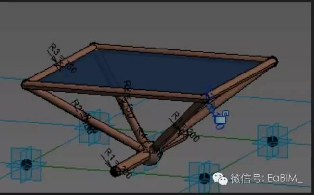 关于Revit中使用体量创建异型空间网架的方法 BIM技巧 第8张