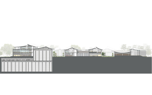 MATTER DESIGN 迈地建筑设计 ＆ STUDIOBASE 黄明威建筑师事务所 - 国家图书馆南部分馆暨国家联合典藏中心设计提案