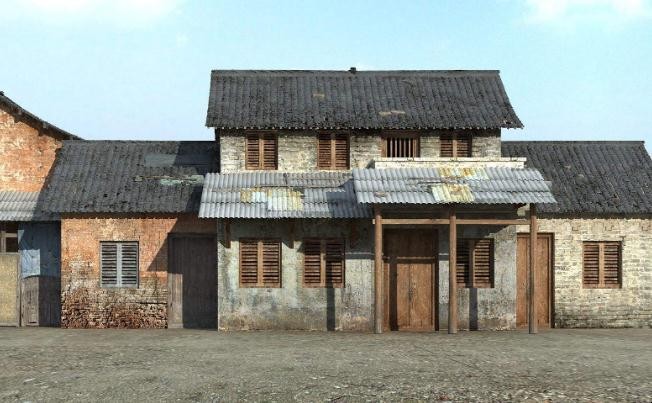 农村旧砖房