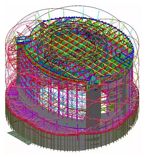 武汉万达秀场利用BIM “红灯笼”是怎样建起来的