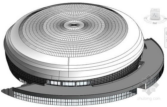 绍兴体育中心体育场的BIM应用