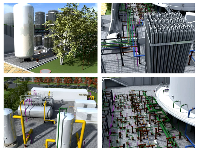 【AC案例】中国市政华北院 | 芜湖市液化天然气调压站工程项目 | 市政BIM案例