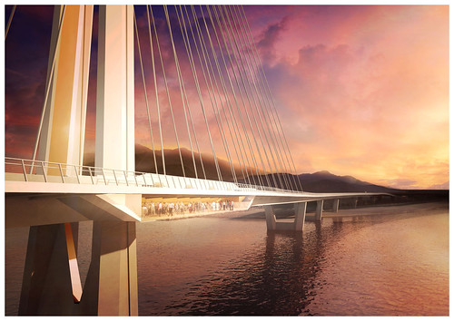 亚新工程 - 淡江大桥竞图提案