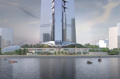 王国塔Kingdom Tower 高1000米 沙乌地阿拉伯将建世界第一高楼