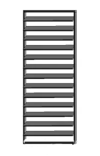 通过幕墙创建百叶窗的方法 BIM技巧 第1张