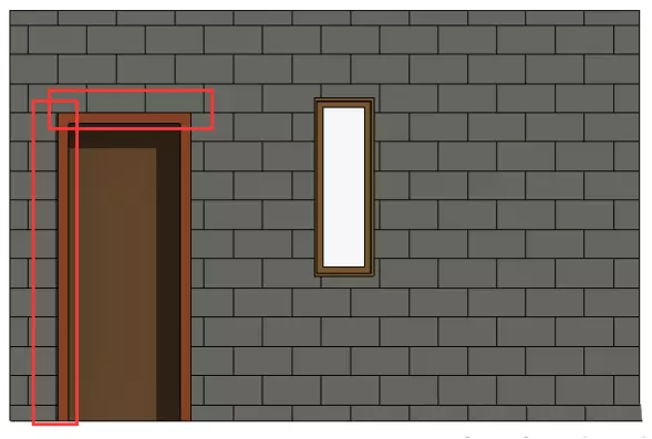 关于Revit中模型填充图案线与门窗构建对齐及标注的方法 BIM技巧 第3张