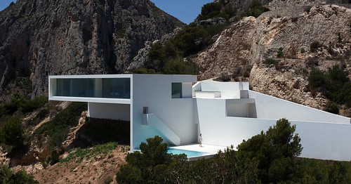 Fran Silvestre Arquitectos - 西班牙悬崖别墅