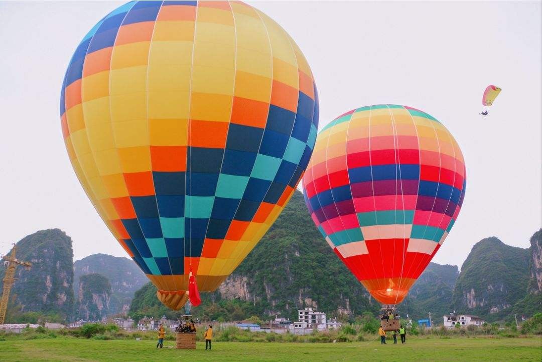 桂林阳朔可以坐热气球吗