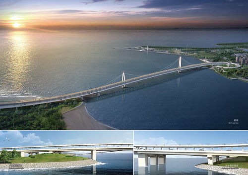 Oriental Consultants - 淡江大桥竞图提案