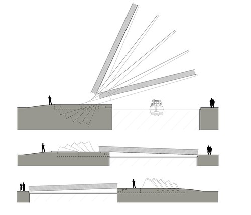 Knight Architects - Merchant Square Footbridge