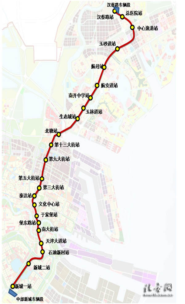 天津滨海地铁Z4线BIM应用