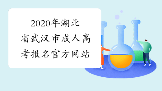 2020年湖北省武汉市成人高考报名官方网站