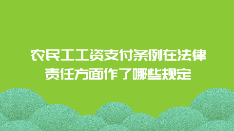 农民工工资支付条例在法律责任方面作了哪些规定.png