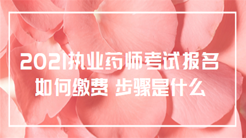 2021执业药师考试报名如何缴费 步骤是什么.png